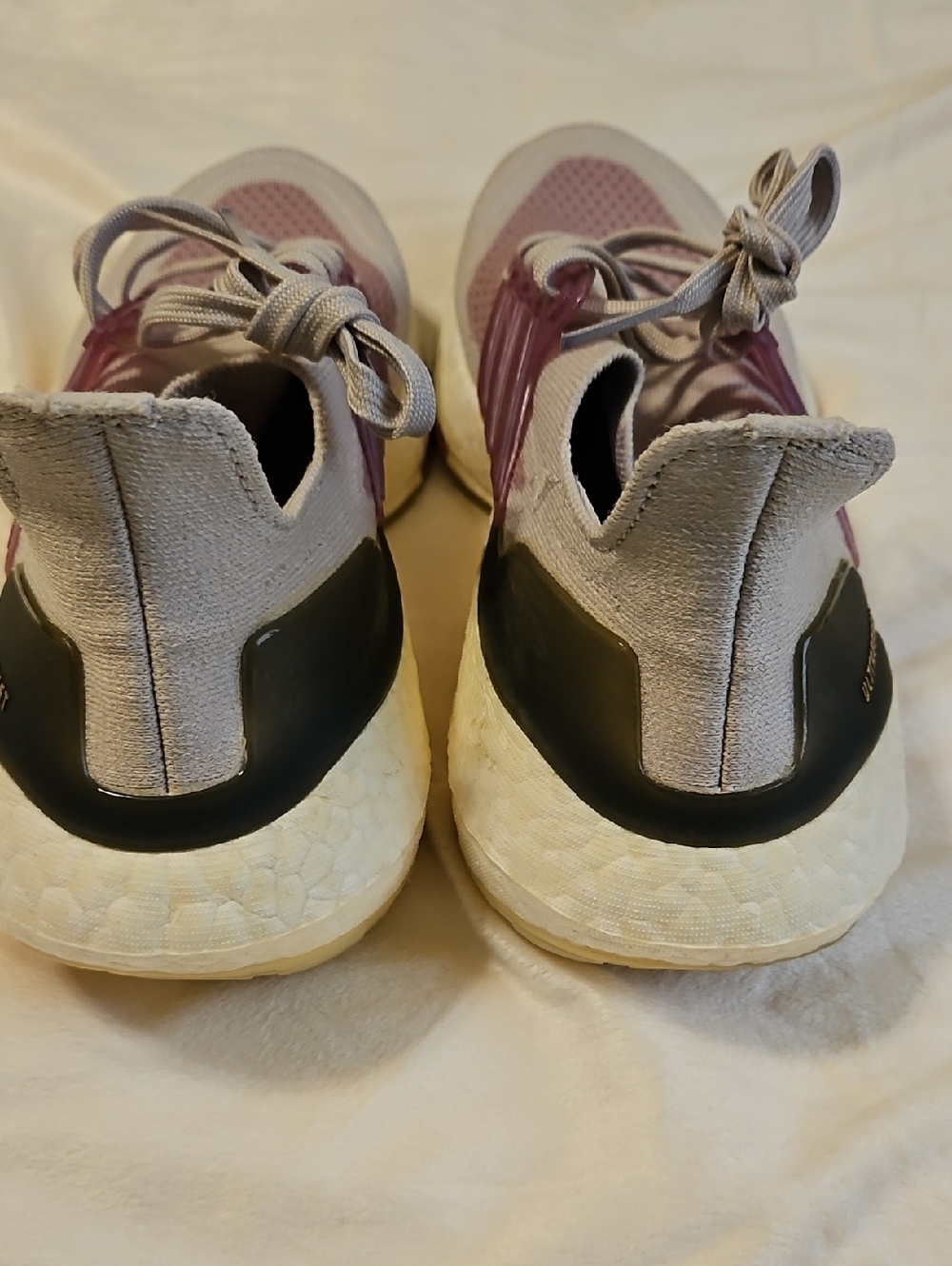 ADIDAS  Women's Ultraboost Lavender/Pink Running Sneakers - Picture 4 of 4